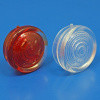 Replacement PLASTIC front lens for Lucas 1130 type sidelamps