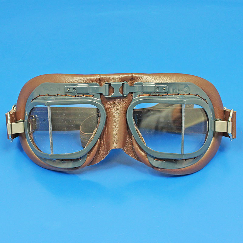 Mk8 RAF Motoring Goggle Brown Leather