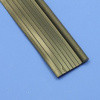 Wing piping - Solid plastic, COLOURED, 6mm bead 25mm flange