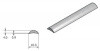 Aluminium strip 16mm half round