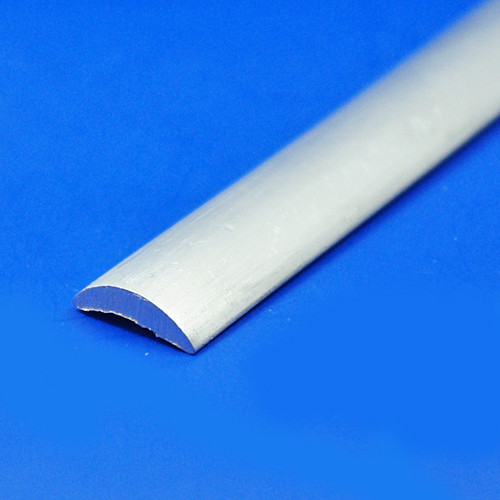 aluminium strip 16mm half round