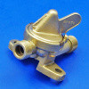 Three way changeover tap - 3/8" BSP male threads