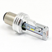 BA15DLED-P43: Classic White premium 12 & 24V LED Headlamp - SBC BA15D base from £24.67 each