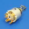 Ignition switch panel mounted 4 key position, Auxiliary (left), Off, Ignition and Start as 34680
