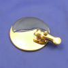 Circular clip-on exterior mirror - 90mm diameter