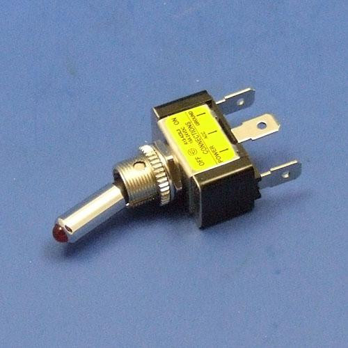 toggle switch with LED end