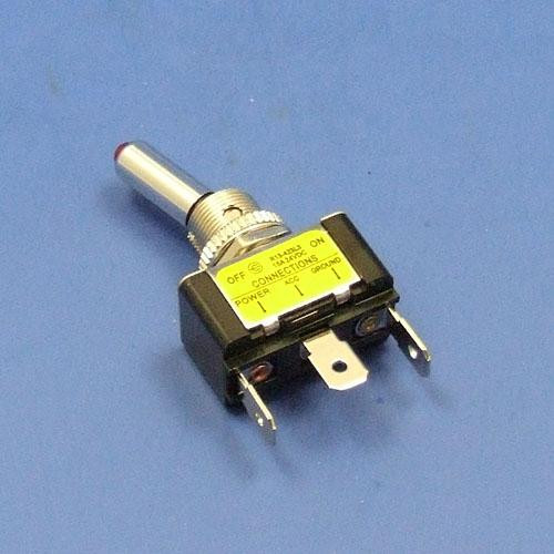 toggle switch with LED end
