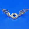 Motometer/Calormeter wings - Raised curved wings, nickel