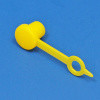Hydraulic grease nipple cap with retaining strap - pack of 10