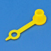 Hydraulic grease nipple cap with retaining strap - pack of 10