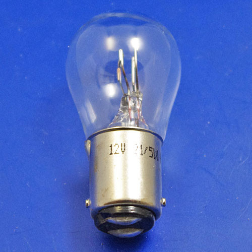12 volt double contact BA15d equal pin 21/5 watt auto bulb