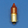 12 volt 23 watt single contact MCC BA9S AMBER indicator bulb
