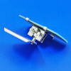 Interior rear view mirror - Face/rail mounting, bevelled glass