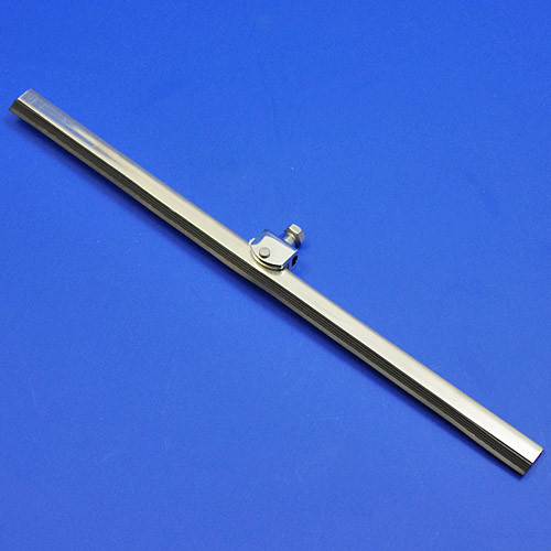 Flat wiper blade - Screw top, 10" (250mm) long