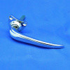 Exterior door handle - Heart shaped escutcheon, MG, Morris etc