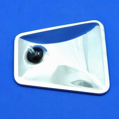 Swing back mirror - 123mm x 102mm Tapered head