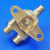 3 way changeover tap - 1/4 BSP