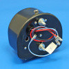 Rear 'D' lamp LED (equivalent to the Lucas ST51 lamp with split lens) with INDICATOR conversion - Black finish - Fitted LED light Board