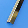 Nickel plated brass running board edge strip