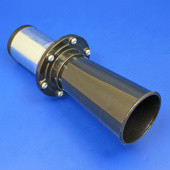 348B: Klaxon horn in black - 12V from £44.86 each