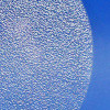 Flat glass lens with diffused pattern - 4mm thick and 9 1/4" diameter, for L165 etc.