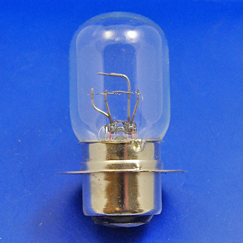 Pre-focus type 6 volt double contact P22d, 30/24 watt double filament headlamp bulb