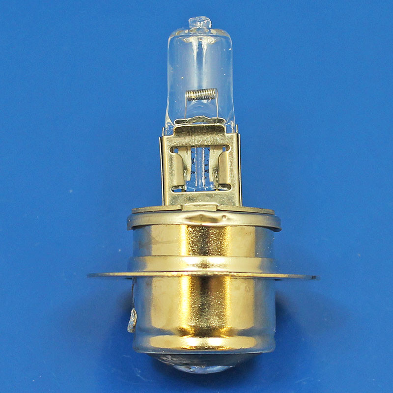 Prefocus type 12 volt single contact P36S, 48 watt Halogen single filament spotlamp bulb
