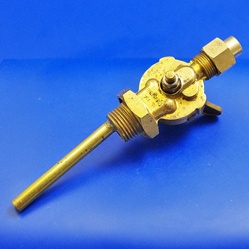 ENOTS main/reserve tap - 1/2" BSP thread into tank, 3/8" BSP outlet
