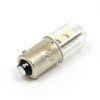 White 12V LED Instrument & Panel lamp - MCC BA9S base