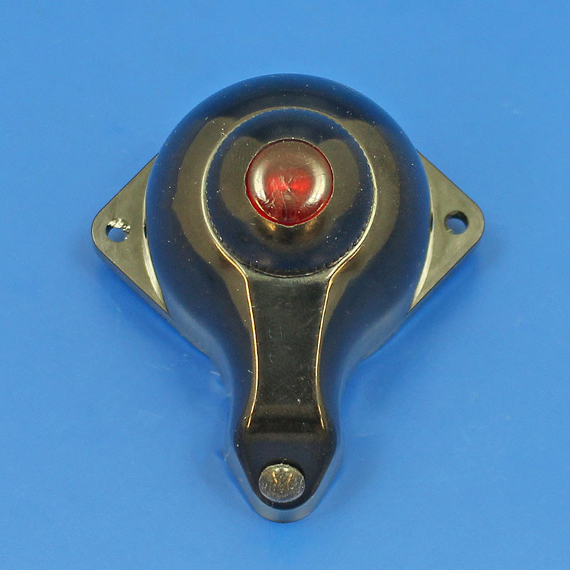 SPB120 type surface mounted indicator switch as Lucas 31311 - Black