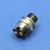 Push button dash switch as Lucas SS5, also SPB105 for metal dash, screw connectors