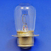 Prefocus type 6 volt single contact P22d, 36 watt single filament spotlamp/headlamp bulb