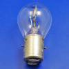 Bosch type 6 volt double contact BA20d, 25/25 watt double filament auto bulb