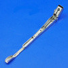Windscreen wiper arm for 1/4" diameter shaft - Slot blade fitting