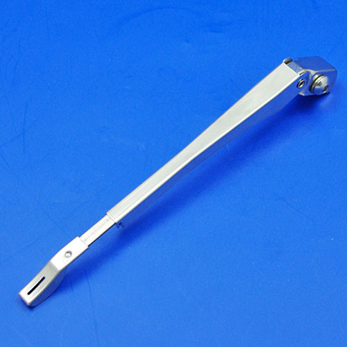 Windscreen wiper arm for 1/4" diameter shaft - Slot blade fitting