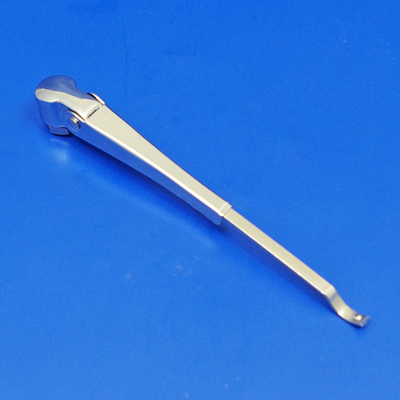 Wiper arm chrome, wrist end - to suit 3/16" or 1/4" diameter drive shaft