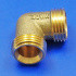 brass elbow - 1/2 BSP