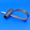 Leather starter handle cover and strap - Black or Brown
