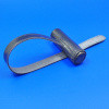Leather starter handle cover and strap - Black or Brown