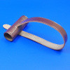 Leather starter handle cover and strap - Black or Brown