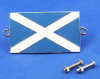 Enamel nationality flag badge / plaque Scotland