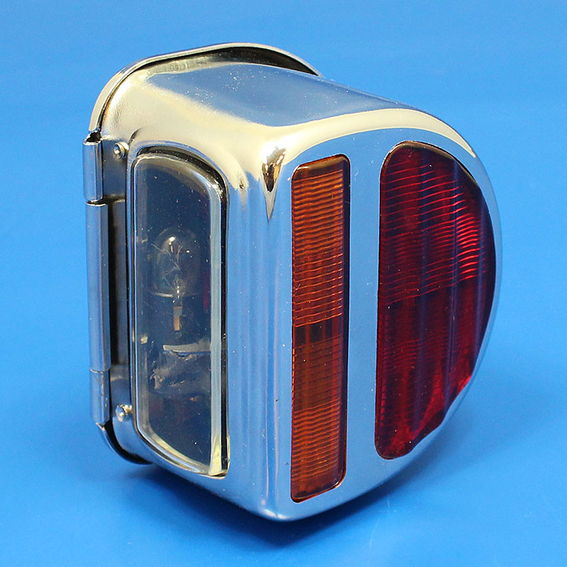Rear 'D' lamp (equivalent to the Lucas ST51 lamp with split lens) with INDICATOR conversion