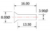 Rivet pack for brass frction discs