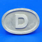 900D: Cast Germany plate D from £33.66 each