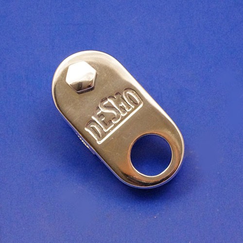 Cast Desmo '613' type badge bar lamp bracket - for 19mm bars