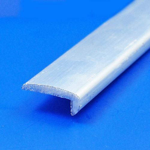 Aluminium strip - Rounded angle 21mm x 10mm
