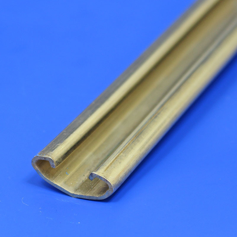 LONG Brass bonnet strip hinge - 1525mm length