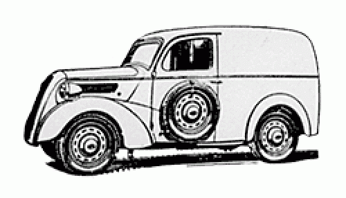 Ford 5 Cwt Van Model E494c 1949 To 1954 Complete Automobilist